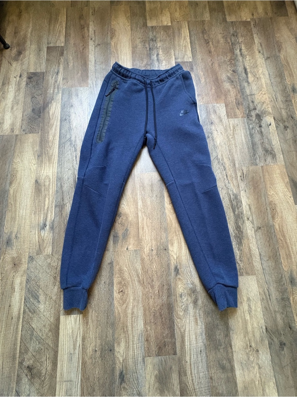 Nike Navy Jogger Sweatpants with Zip Pocket